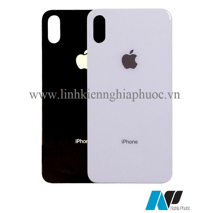 Nắp lưng sau iPhone X (màu đen)