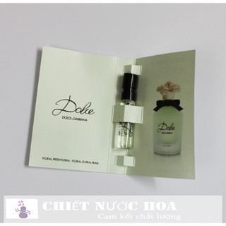 [ Vial ] Nước hoa nữ Dolce & Gabbana Floral Drops 1.5ml