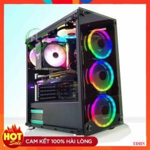 [Hãng] Quạt Tản Nhiệt, Fan Case Coolmoon V2.2 Led RGB 2 Vòng Ring - Không Cần Hub