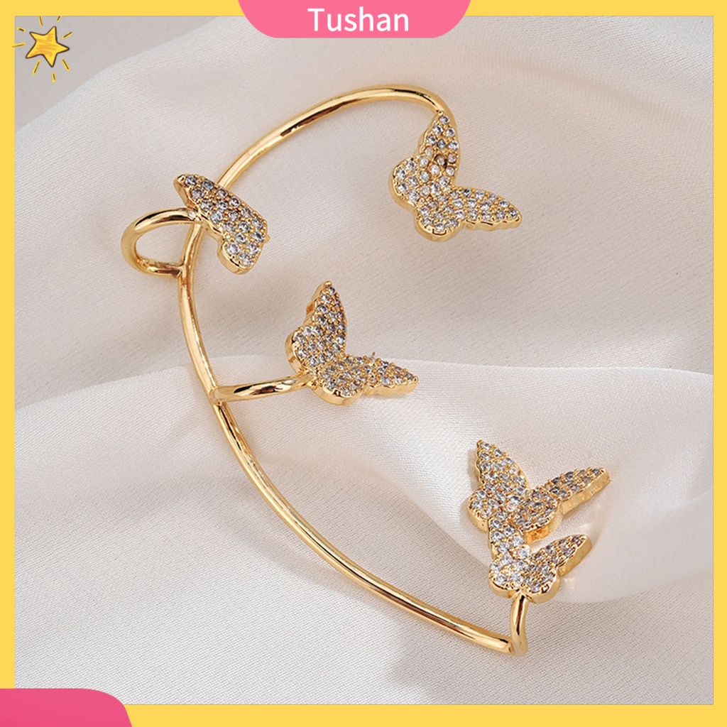 Khuyên kẹp tai nhẹ tinh tế cho đám cưới