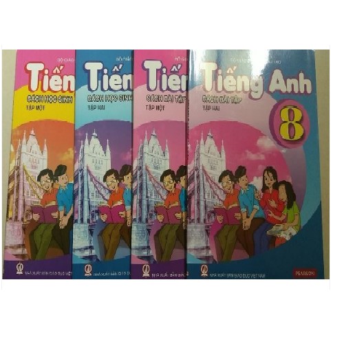 Sách Tiếng Anh lớp 8 Chương trình mới có CD - Kèm 1 bút chì