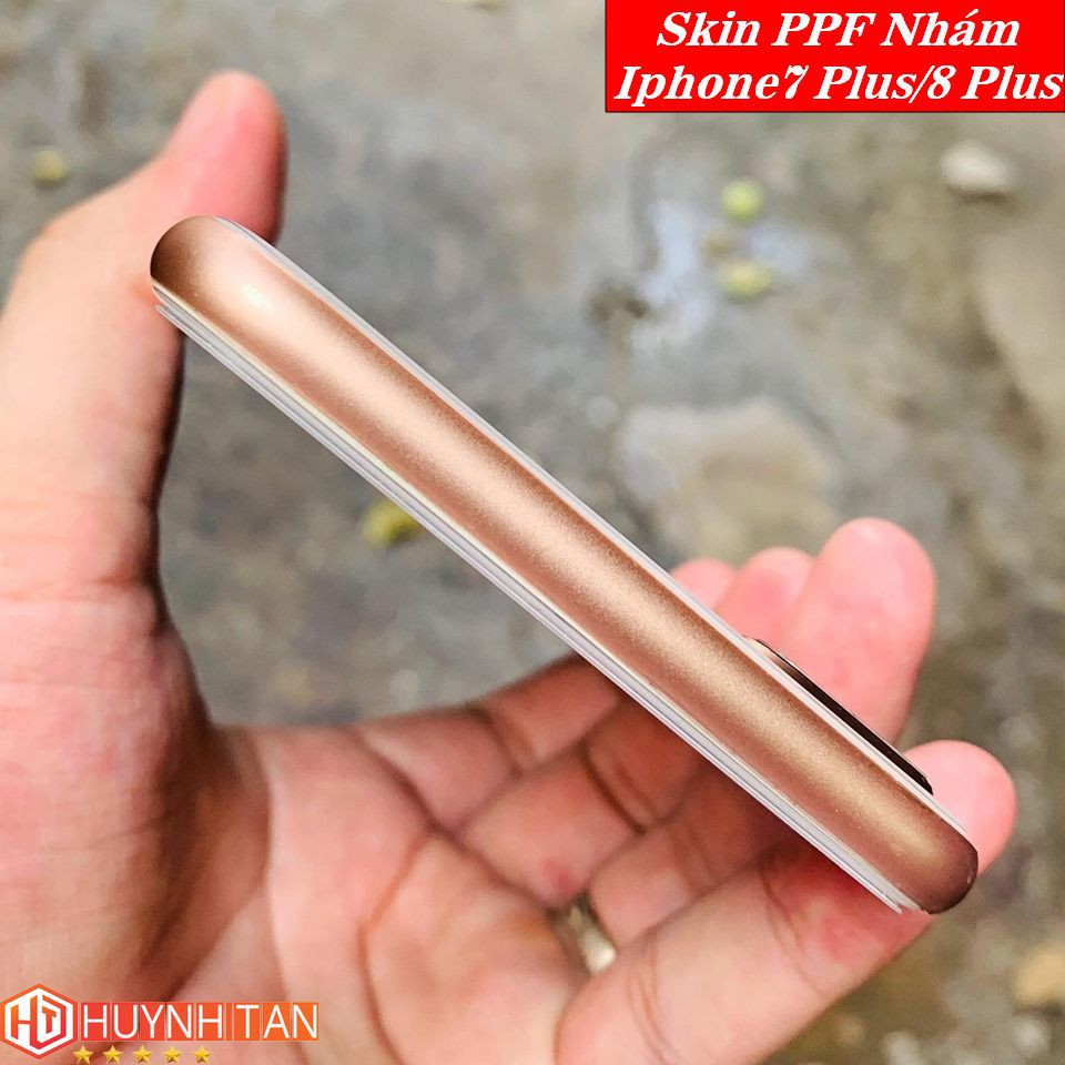 Miếng dán Skin PPF Iphone 7 Plus , 8 Plus bề mặt Nhám chống vân tay cực tốt