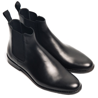 Giày Tây Cao Cấp CLASSY CHELSEA BOOTS - Da Bò Ý Lót Trong Da Bò Mộc