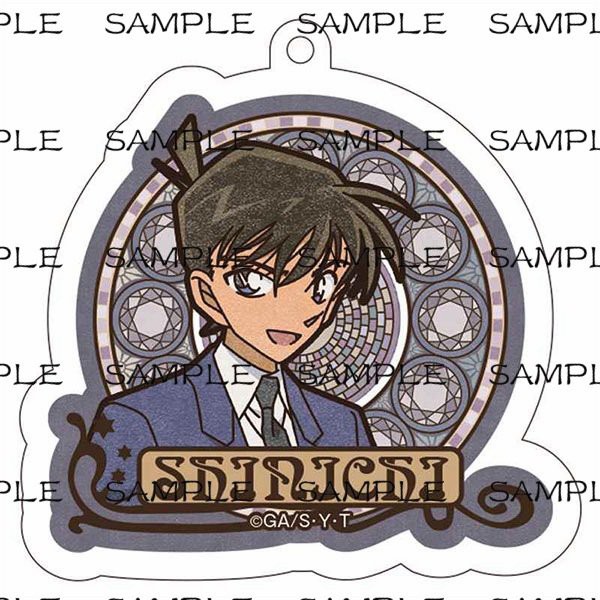 Móc khóa DETECTIVE CONAN ver TRÒN Thám Tứ Lừng Danh in hình anime chibi