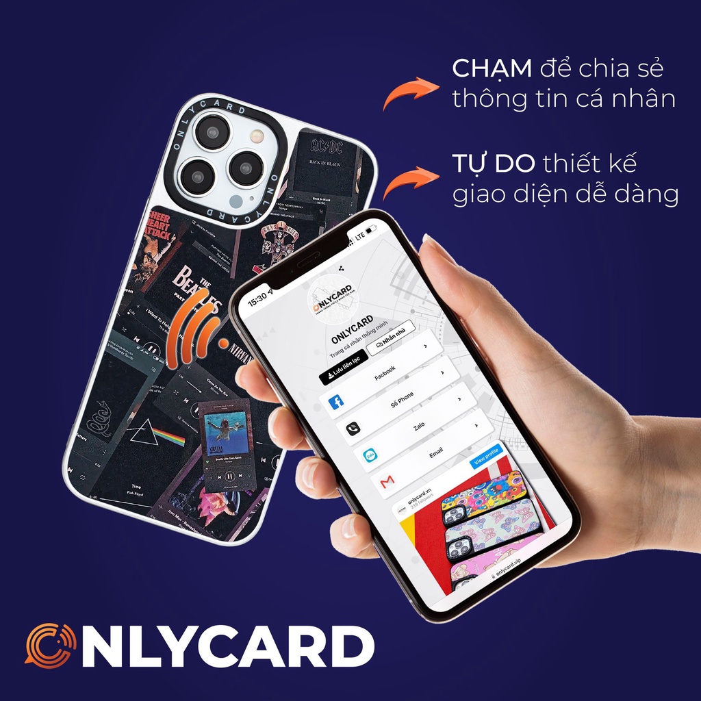 Ốp lưng thông minh Onlycard_Vintage_06/Dành cho các dòng IPhone 7/7plus/8/8plus/x/xr/xs/11/12/13/pro/promax