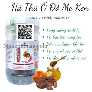 Hà thủ ô viên mật ong mẹ ken- hiệu quả mọc tóc, hết bạc tóc