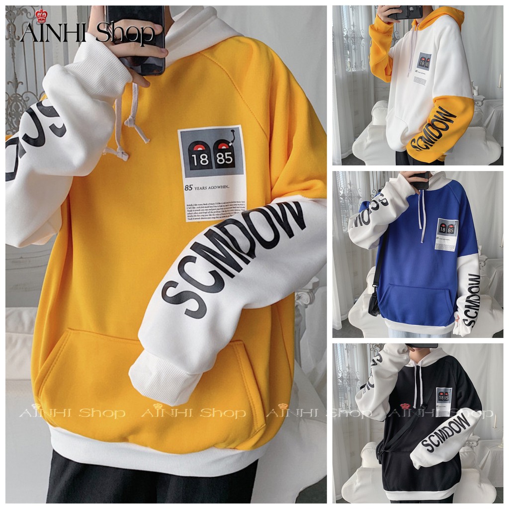 Áo Hoodie Nam Nữ ❤️FREESHIP❤️ Áo Khoác Hoodie (Tay CSMDOW) Vải Nỉ Nhiều Màu - Áo Hoodie Free Size Dưới 60kg | BigBuy360 - bigbuy360.vn