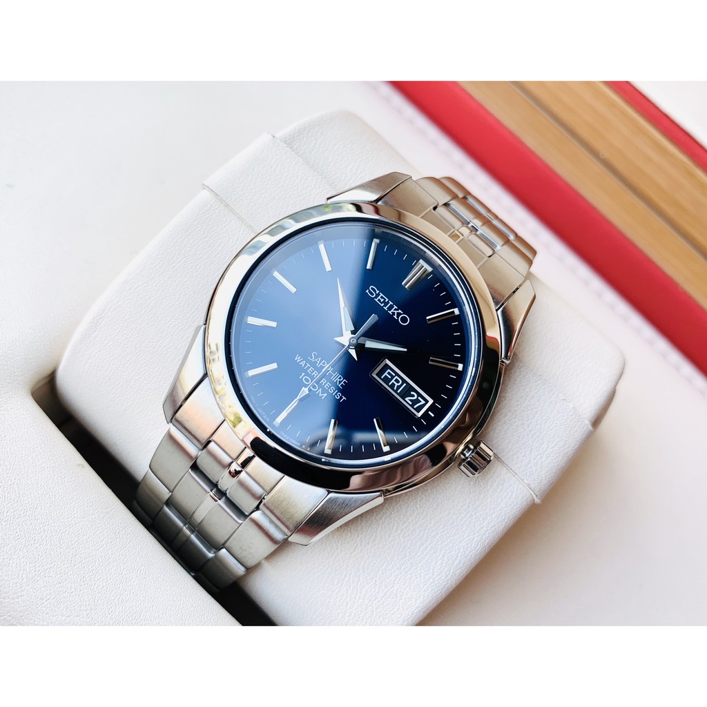 Đồng hồ nam Seiko SGG717P1 - Máy Quartz pin - Kính Sapphire