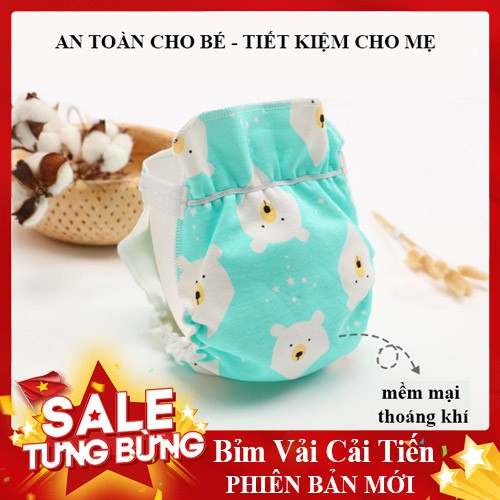 Bỉm Vải, Tã Vải Mommykids Freesize cho bé từ 1 đến 24 tháng tuổi