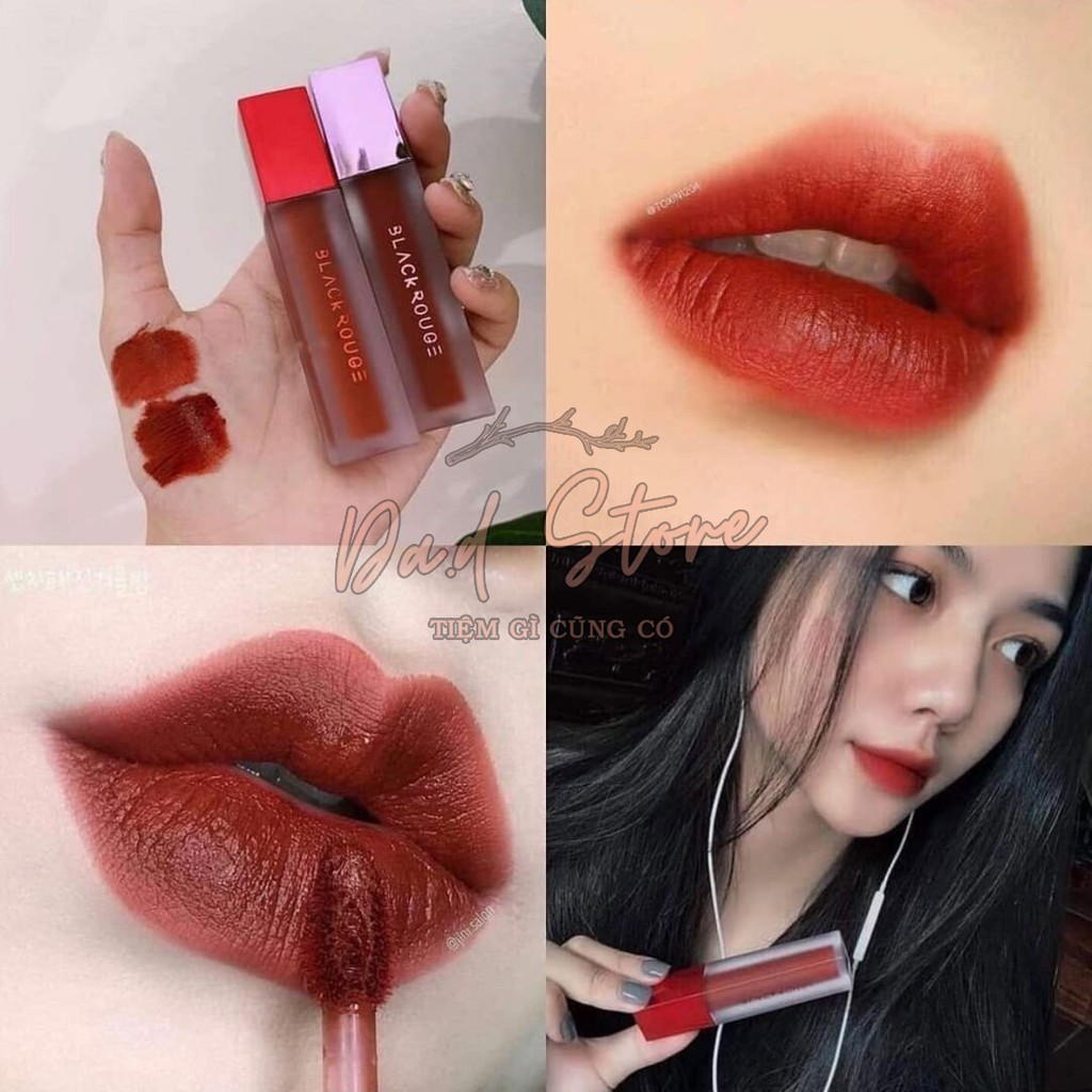 Son Kem Black Rouge A12 ⚡️𝑯𝒂̀𝒏𝒈 𝑨𝒖𝒕𝒉⚡️  Son Kem Lì Black Rouge Air Fit Velvet Tint | BigBuy360 - bigbuy360.vn