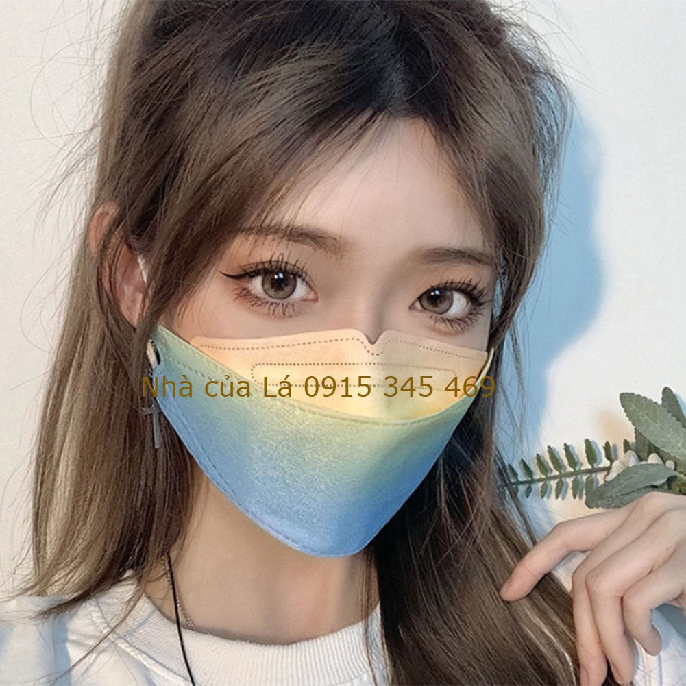 🌈 KHẨU TRANG KF94 PASTEL OMBRE (ĐẬM)
