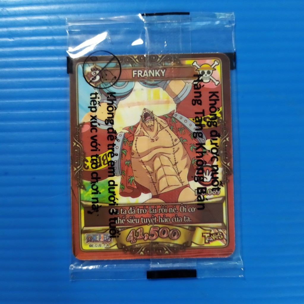 Thẻ Toonies One Piece ma trận liên hợp nguyên seal băng mũ rơm Luffy Zoro Nami Sanji ... đảo hải tặc