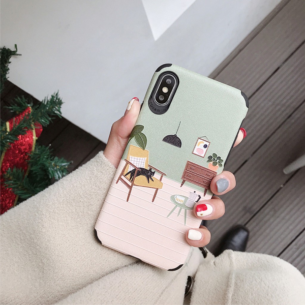 Ốp Lưng Da IMD Girl Picture - R023