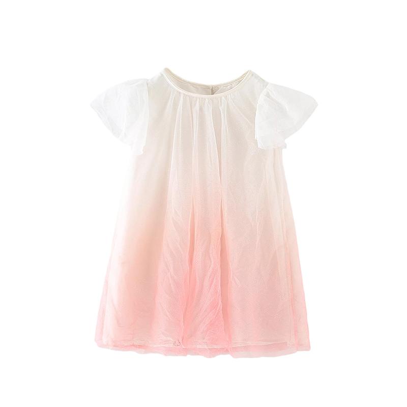 Váy voan trắng hồng H&M