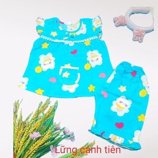 Bộ đồ tole lanh lửng bé gái đủ size