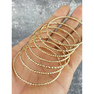 Bộ vòng ximen 7 chiếc có khóa gài kiểu giác mạ vàng 18k cao cấp