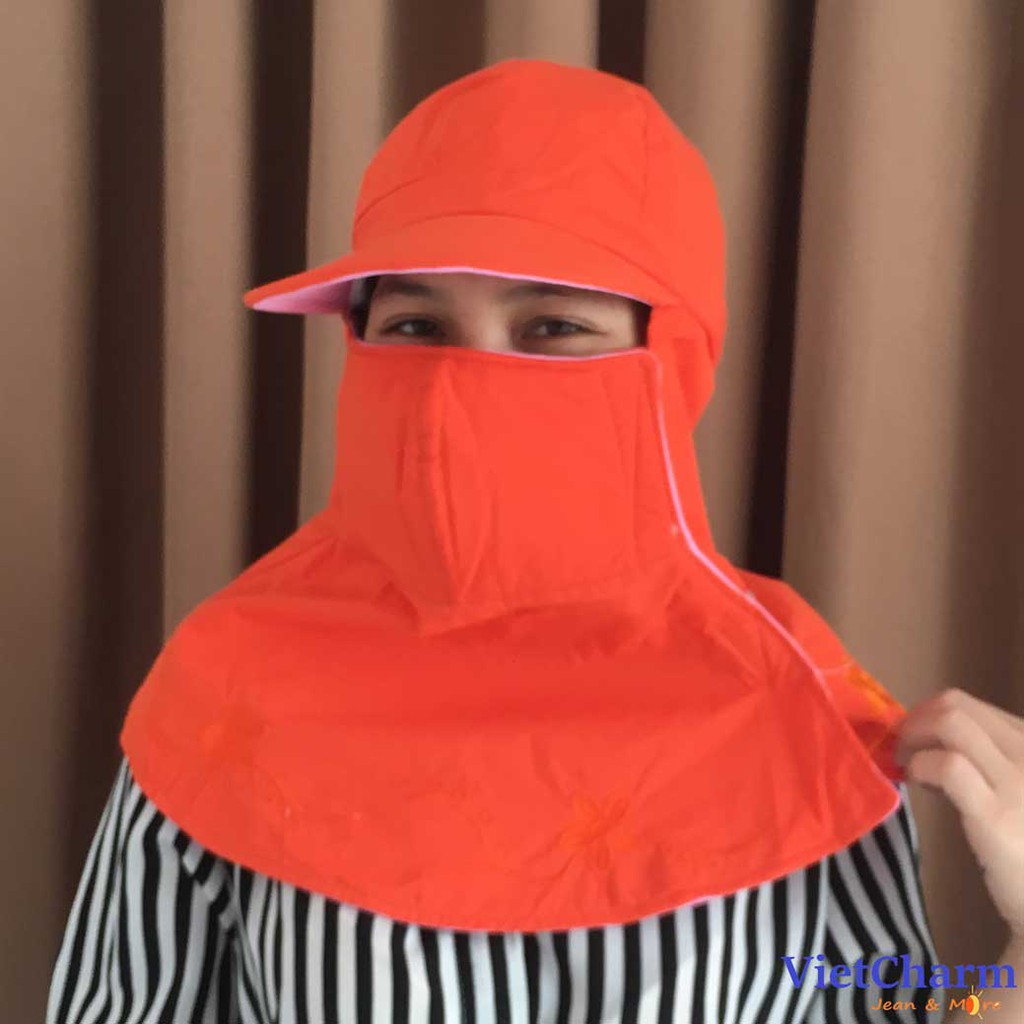 Nón khẩu trang rộng vành 2 lớp cao cấp | BigBuy360 - bigbuy360.vn