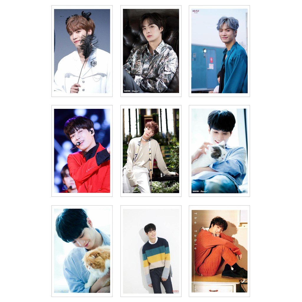Lomo Card Ảnh JR ( KIM JONG HYUN) - NU'EST ( 54 ảnh )
