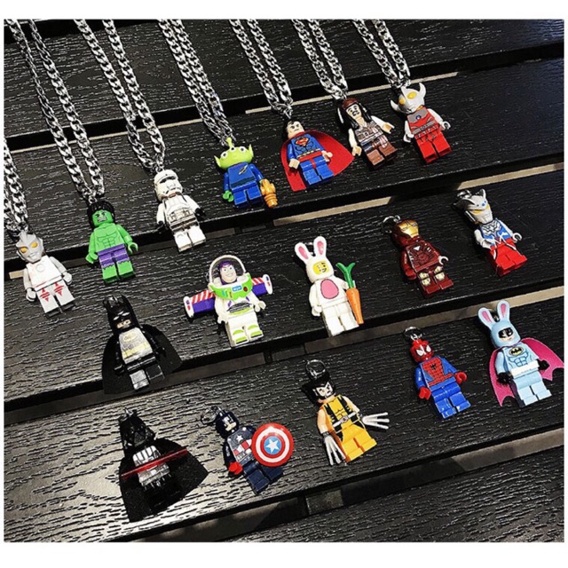 (35 mẫu) Dây chuyền lego siêu hot đủ bộ