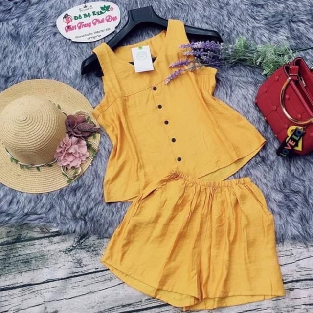 [giá hủy diệt] [ảnh thật] BỘ MẶC NHÀ ĐŨI THÁI SIÊU XINH (ảnh thật 100%)(có quà tặng)