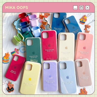 Ốp lưng iphone silicone cao cấp táo FULL VIỀN cho iPhone 12 Mini 12 Pro Max 12 5.4" 6.1" 5.7"iphone case- Case Mine