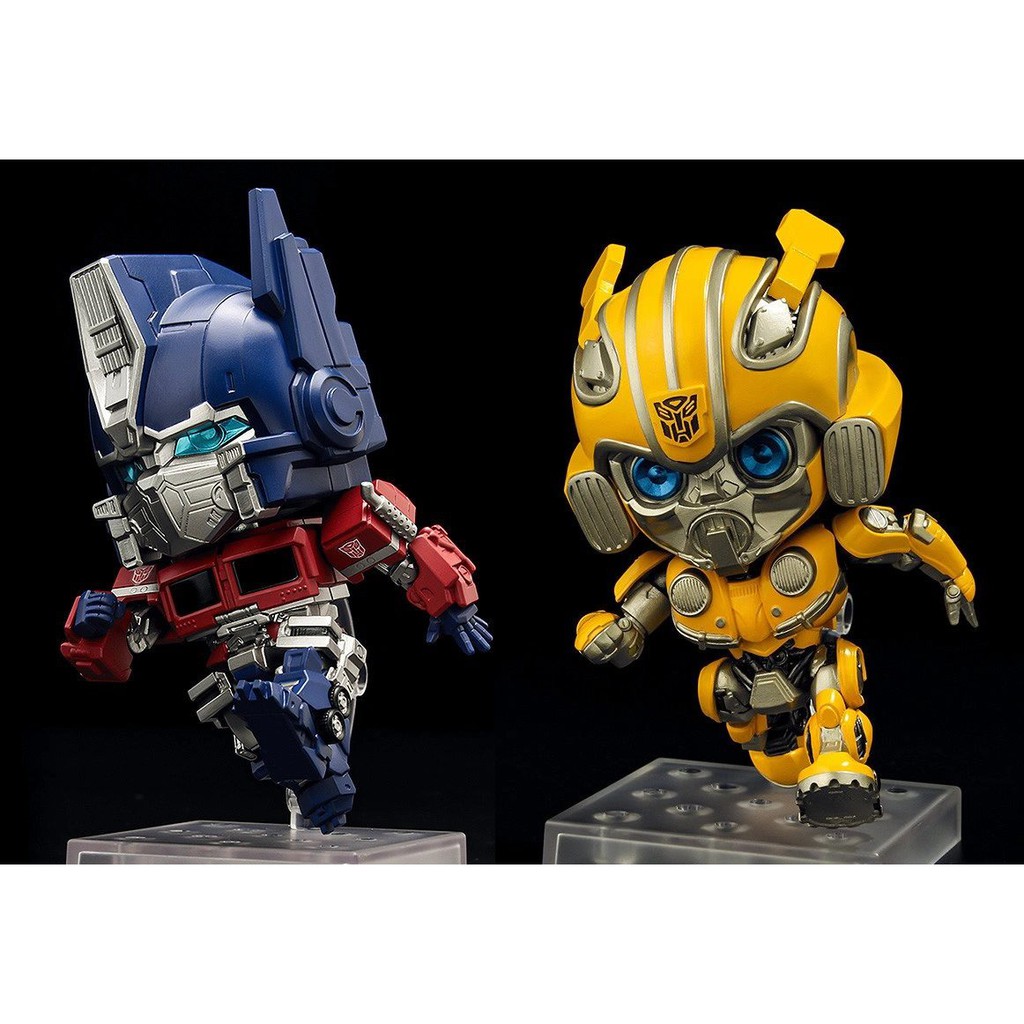 Mô Hình Good Smile GSC Nendoroid Optimus Prime và Bumblebee Transformer DLX Chibi GSC 1409 1410