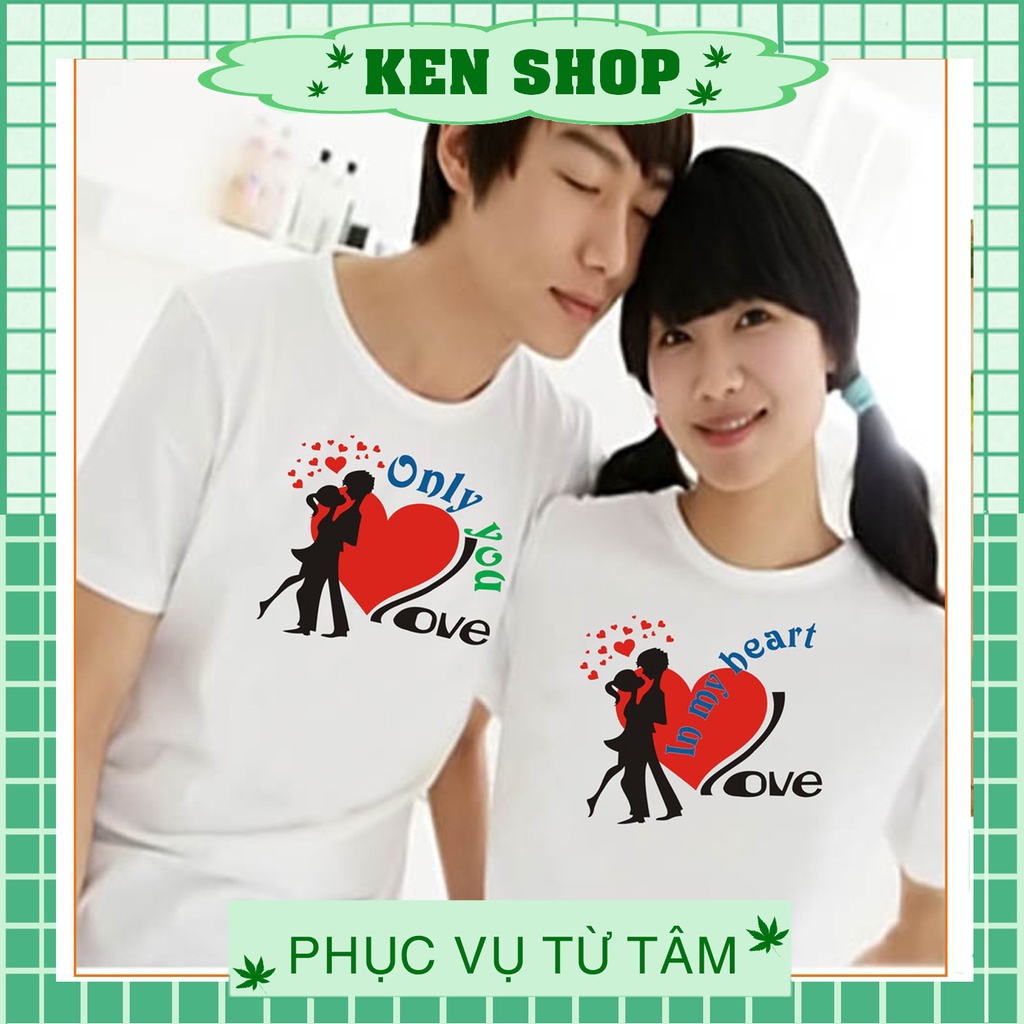 Áo đôi tình nhân. áo cặp đôi