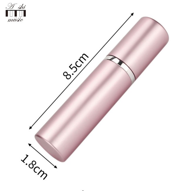 5 Pcs/set 5ml Travel Cosmetic Bottle Portable Empty Aluminum Perfume Anodized Sub-bottle