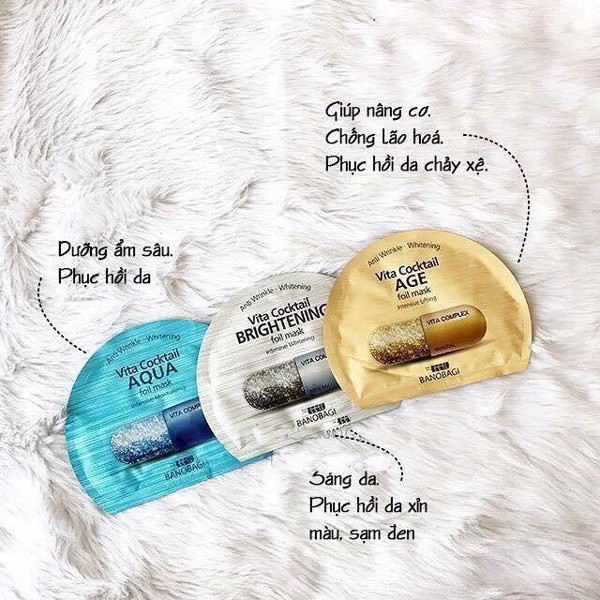 MẶT NẠ  BANOGAGI VITA GENIC JELLY MÁSK 4 MÀU | BigBuy360 - bigbuy360.vn