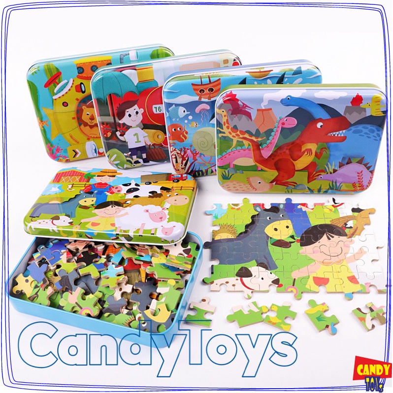 ĐỒ CHƠI GHÉP HÌNH (XẾP HÌNH) 120 MẢNH GHÉP BẰNG GỖ CHO BÉ