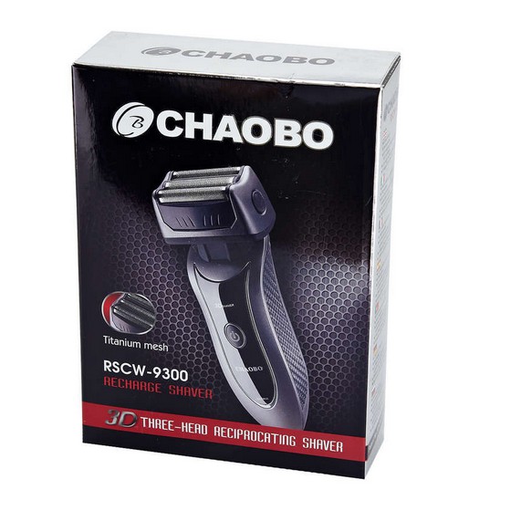 Máy Cạo Râu 3 Lưỡi Chaobo 9300 Cực Hot