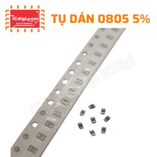 [100pcs] Tụ dán 0805 5% các giá trị