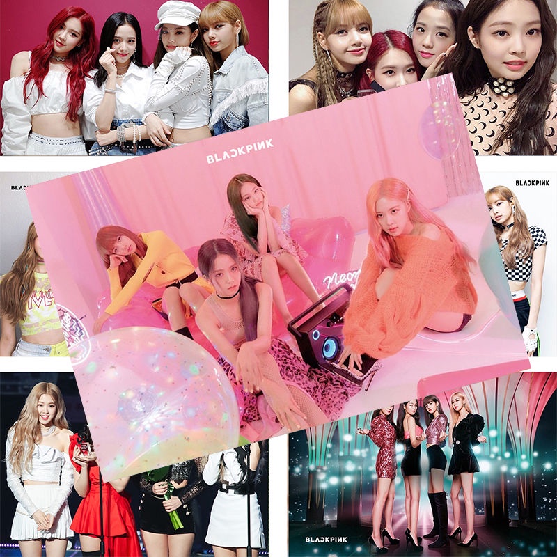 Giấy Dán Tường 9.6 In Hình lisa Kim Ji Ni Kim Jisb Blackpink Kim Ji Soo Park Chae-Young HD Trang Trí Ký Túc Xá