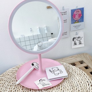 Gương trang điểm đèn led để bàn cao cấp