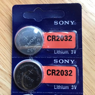 Vỉ 2 viên pin nut sony 3v cr2032/ cr2025/ cr2016 – pin nút cr2032 sony lithium 3v