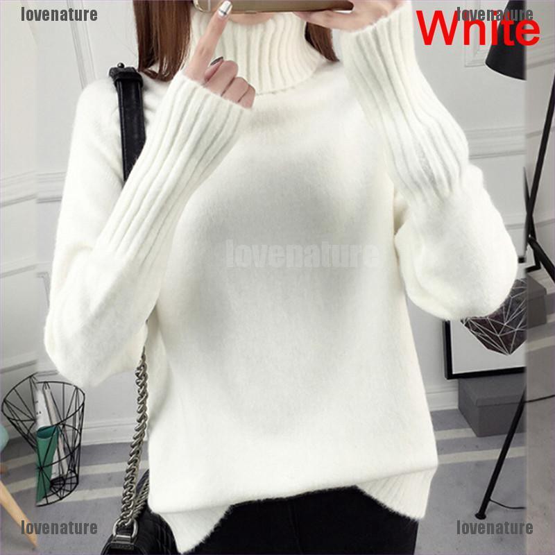 Áo sweater cổ lọ ấm áp trẻ trung cho nữ | BigBuy360 - bigbuy360.vn