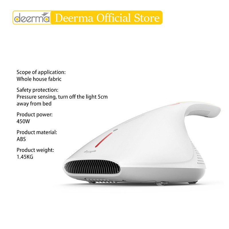 Máy Hút Bụi Khử Khuẩn & Vệ Sinh Giường Nệm Cầm Tay Deerma CM800 | BigBuy360 - bigbuy360.vn