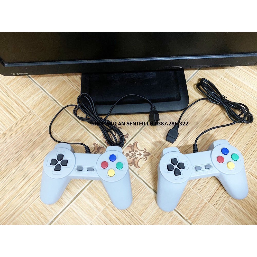 Tay Cầm Thay Thế Máy Chơi Game 4 Nút GameStation IB RS86 Tích Hợp 600 Games
