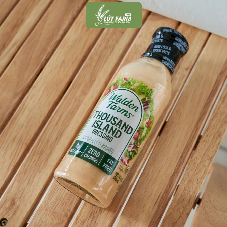 Sốt Salad Ăn Kiêng Không Đường Lứt Farm 355Ml
