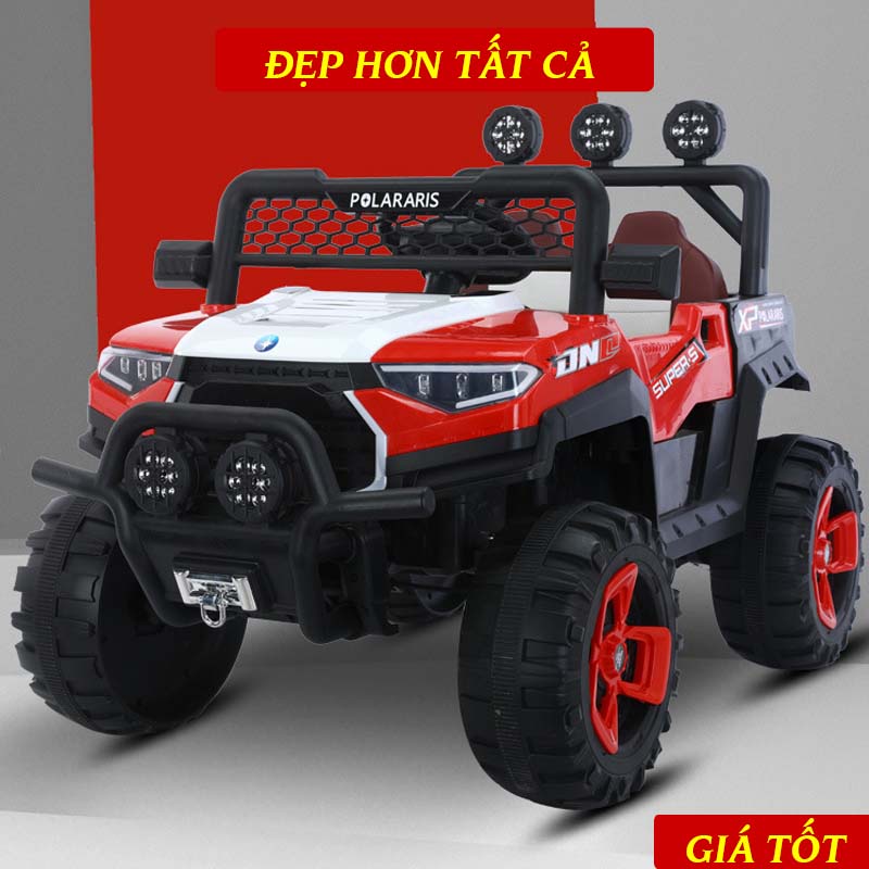 Xe Ô Tô Điện Trẻ Em Địa Hình SF 2000 Cực Ngầu, Mạnh Mẽ Vượt Mọi Vật Cản, Độ Bền Cao, Tự Lái & Điệu Khiển
