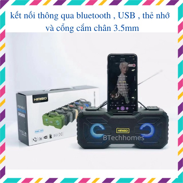 [ Bảo Hành 12 Tháng ] Loa Bluetooth ❤️FREESHIP❤️Làm Sạc Dự Phòng Loa Máy Tính Loa Kết Nối Điện Thoại USB Đài FM