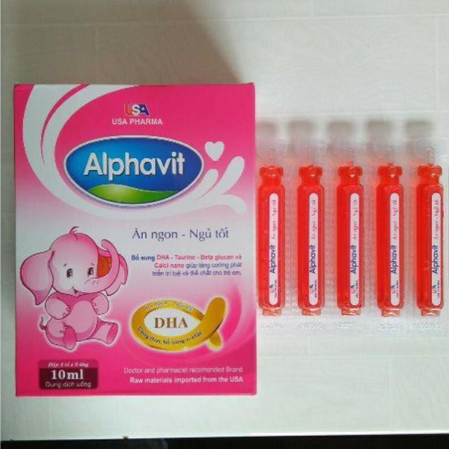 Alphavit bổ sung sắt hộp 20 ống