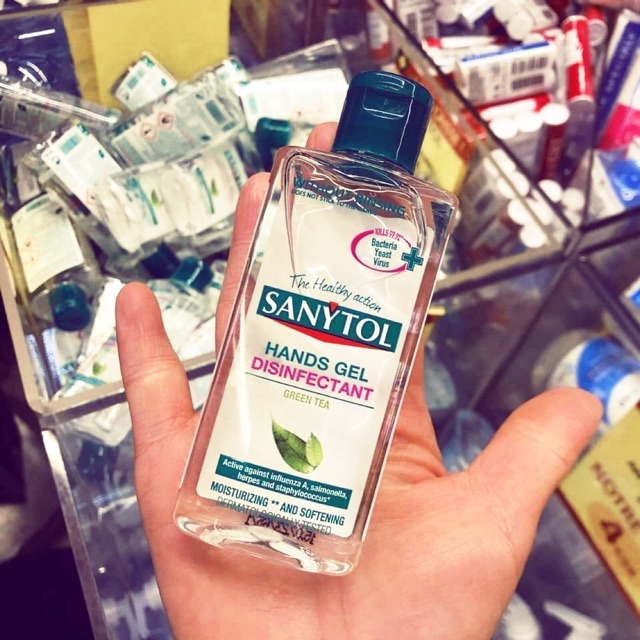 Gel rửa tay khô Sanytol 75ml - Hàng chuẩn pháp
