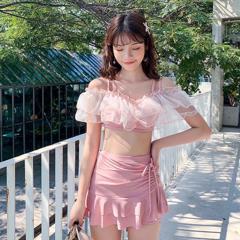 Bộ Đồ Bơi Hai Mảnh Thời Trang Mùa Xuân Cho Nữ