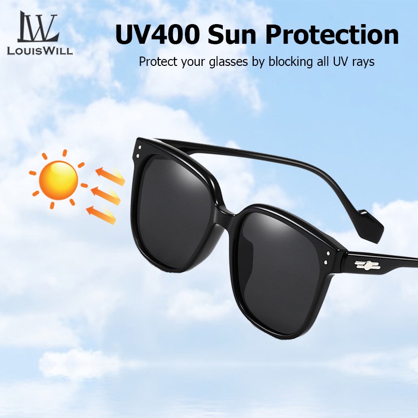 Kính râm LOUISWILL chống tia uv400 bảo vệ mắt thời trang cho nữ