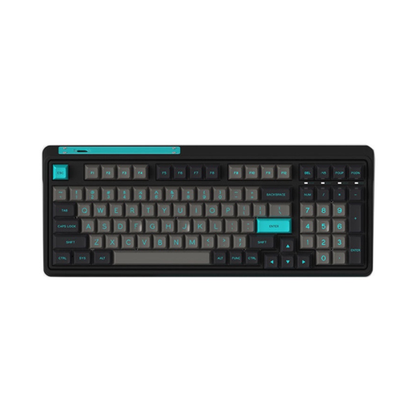 Phím cơ FL-Esports CMK98SA Graphite Green / 98 KEYS/ RGB/ Hotswap/ USB Type C chính hãng