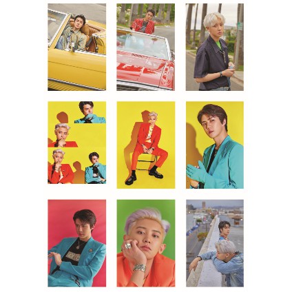 LOMO CARD 27 ảnh EXO - SC - WHAT A LIFE - SEHUN - CHANYEOL