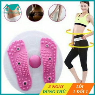 Bàn xoay eo massage bấm huyệt hình bàn chân (MS02) thaylamua
