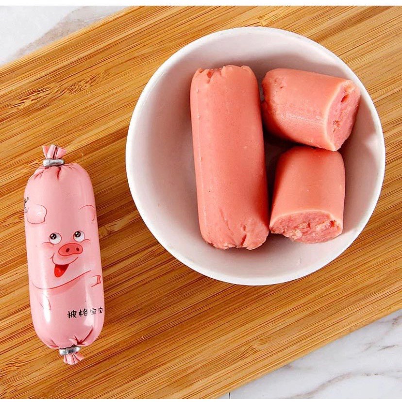 Xúc xích mini 4 vị  cute