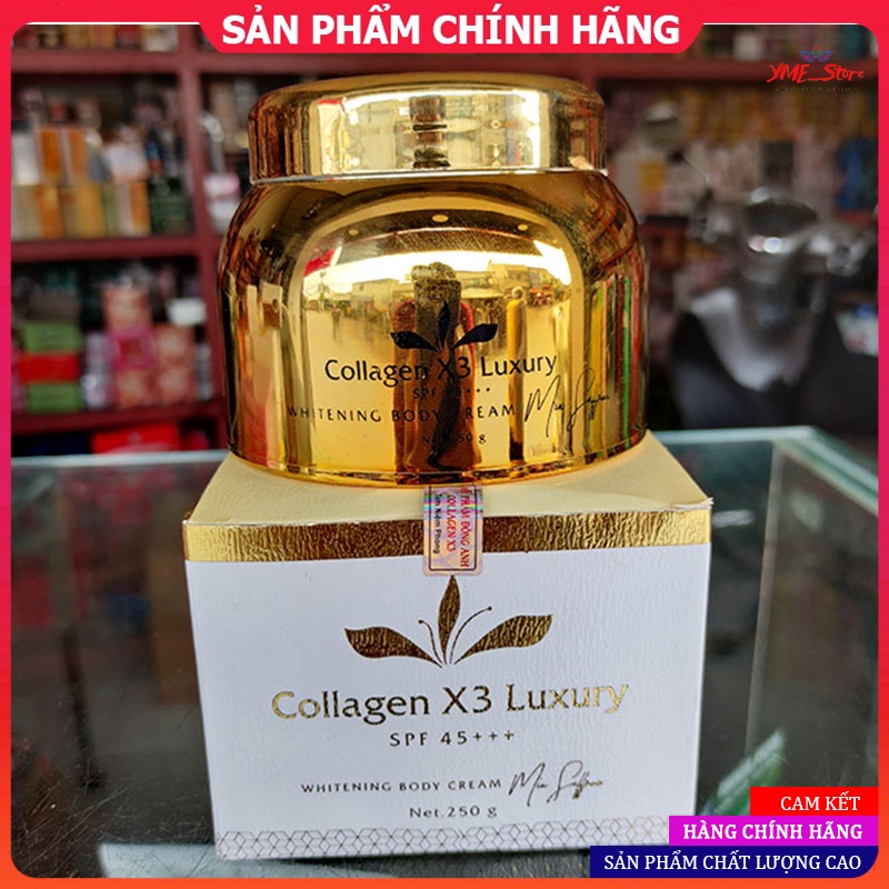 [CHỌN GÓI COMBO GIẢM 15%] - Mỹ phẩm đông anh, Kem dưỡng body Collagen X3 Luxury kích trắng da chính hãng | BigBuy360 - bigbuy360.vn